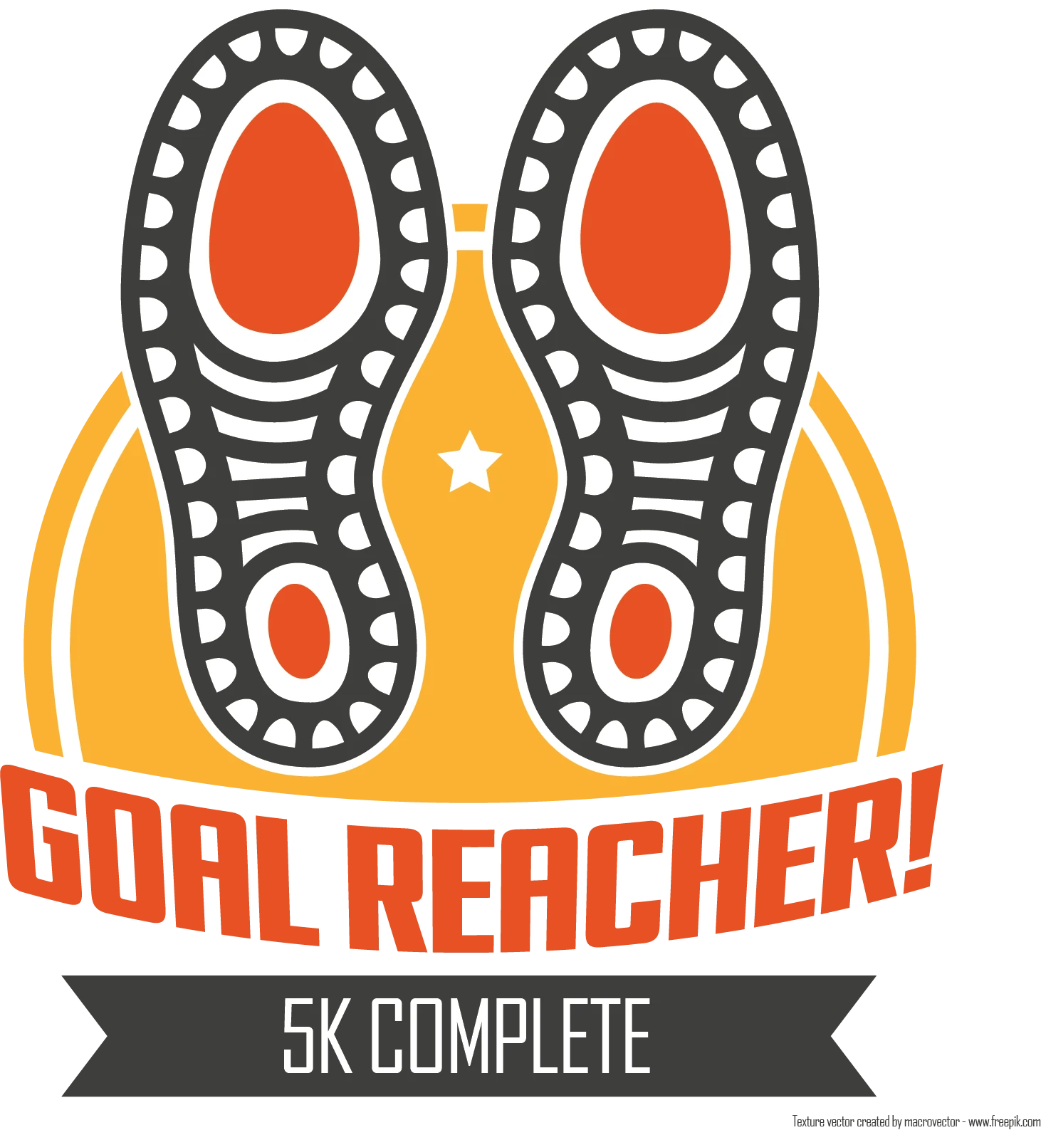 Goal Reacher Badge (5k)